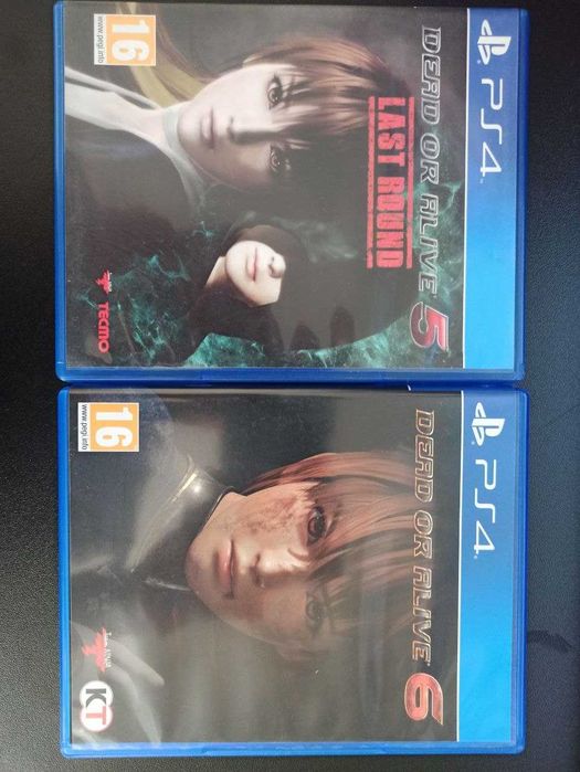 dead or alive 5, 6 playstation 4 (за весь комплект)
