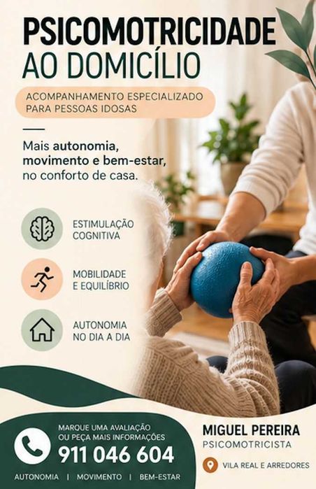 Apanhamento de Idosos ao Domicílio | Mobilidade e Psicomotrcomicidade
