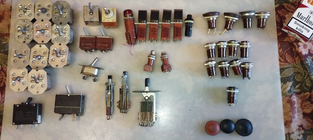 Старинные  переключатели ссср