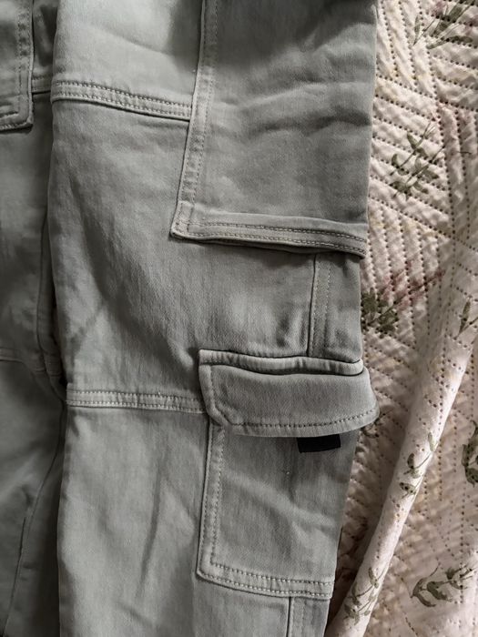 Zara 152 см стильні штани карго cargo весна бавовна 11-12