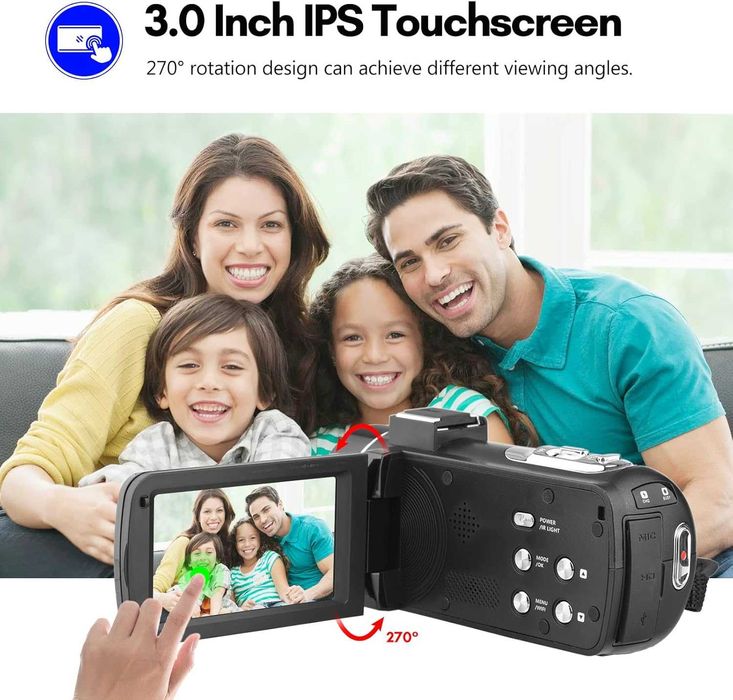 Kamera cyfrowa 4 K WI FI rejestrator 56.00 mega pixsels