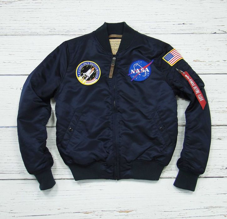 Alpha Industries MA-1 VF NASA Kurtka Bomberka Bomber Męska Roz S
