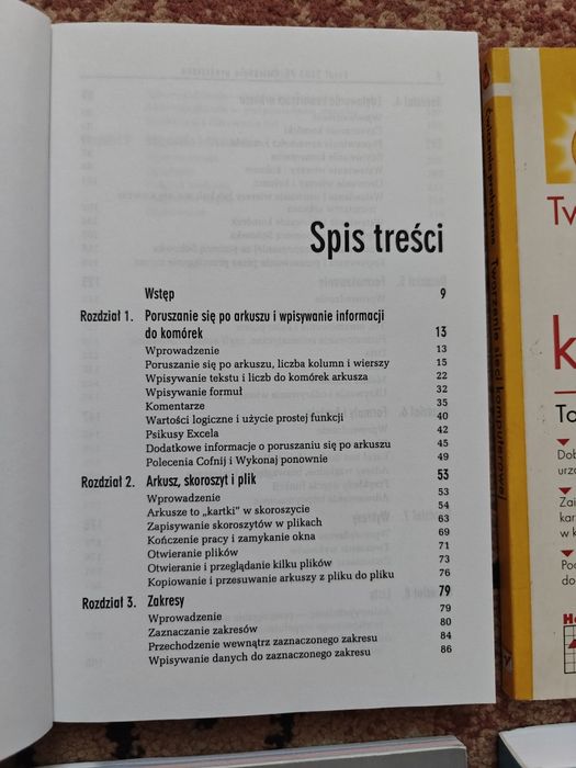 Zestaw 7 książek informatycznych RETRO (Excel 2003, Delphi, Internet)