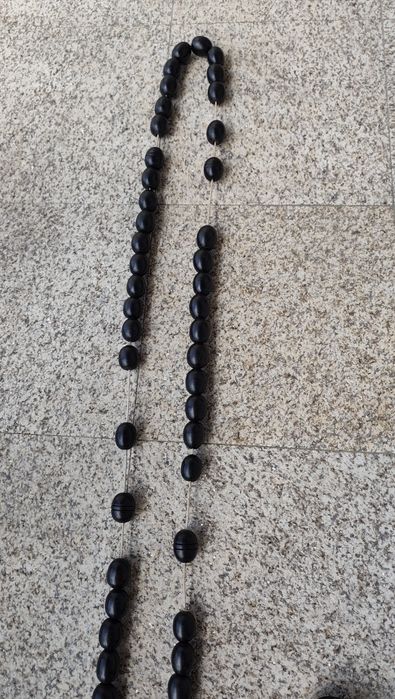 Terço grande em pau preto