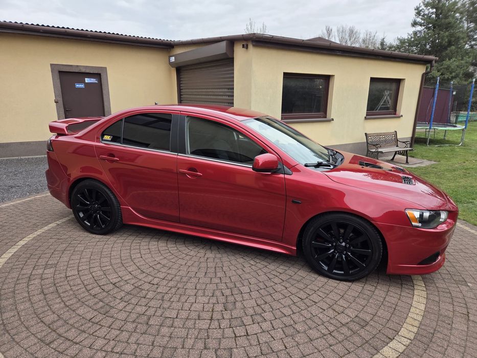 Mitsubishi Lancer Ralliart jak evo sedan super stan