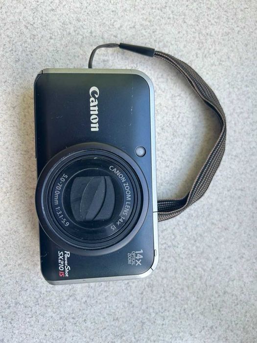 canon powershot sx210 is - купити цифрові фотокамери - Ціна на OLX.ua