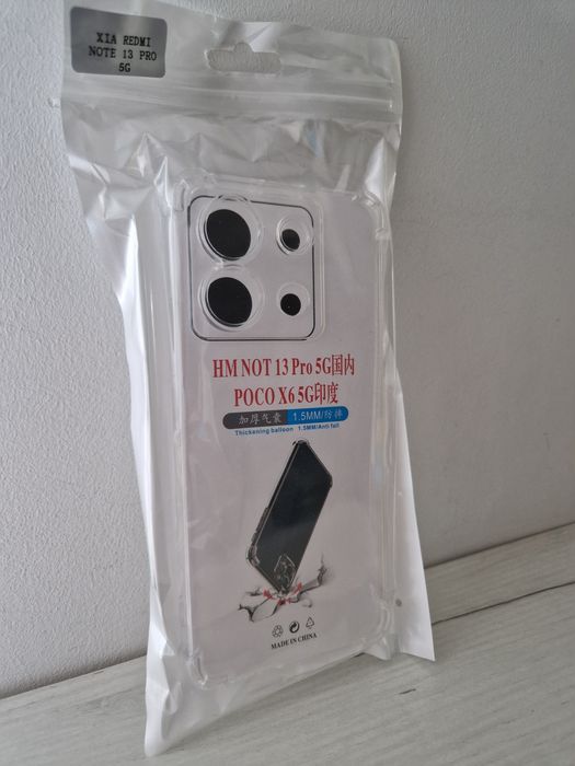 Clin Anti Shock 1,5mm do XIAOMI REDMI NOTE 13 PRO 5G + szkło Gratis