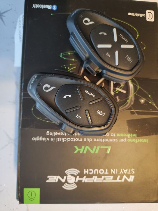 Interkom interphone link HD  na 2 kask cado