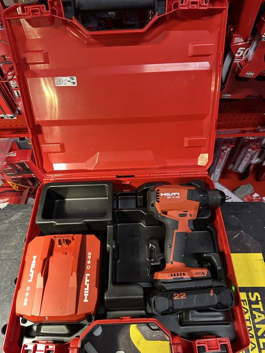 Hilti SF 4 22 Nuron Безщітковий акумуляторний шурупокрут Комплект