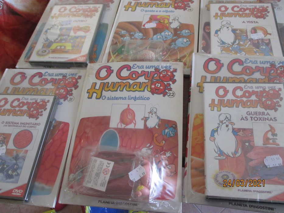 Several publications "Once Upon a Time: The Human Body" Books and DVDs64285906098435122