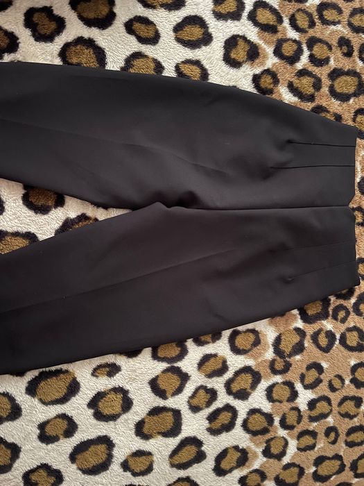 Calças Zara alfaiataria pretas clássicas com bolsos