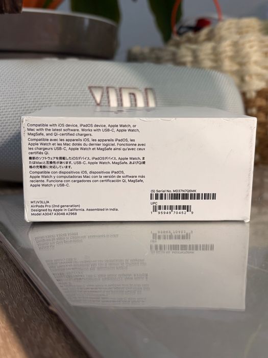 Apple AirPods Pro 2 with MagSafe Charging Case (USB-C) Нові. Оригінал.