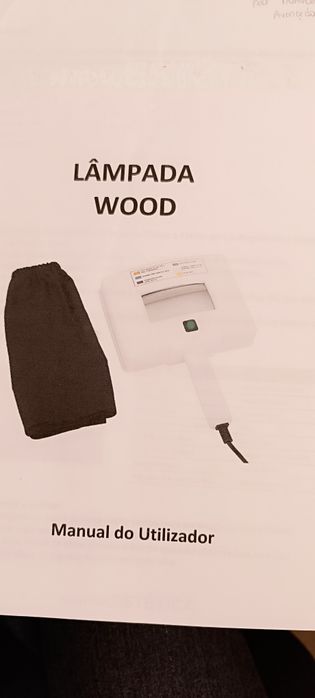 Manual de utilizador de Lâmpada Wood usado