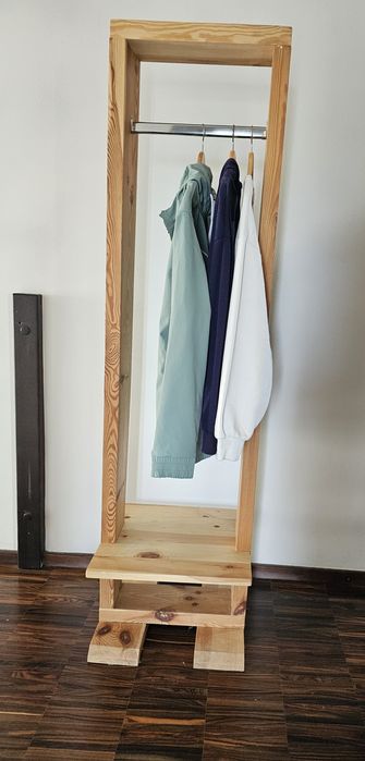 Szafka mini garderoba drewno