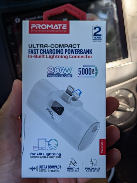 Powerbank для IPhone 5000 mAh (lightning)