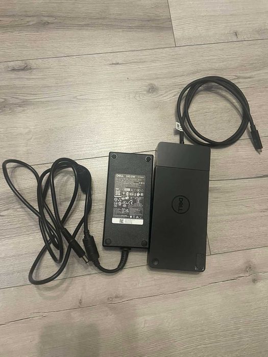 Продукитвна док-станція порт реплікатор Dell WD19 з аудіо 3.5 джек