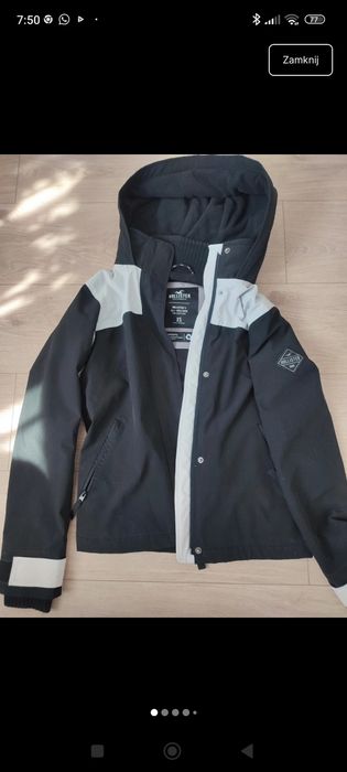Kurtka lekka hollister