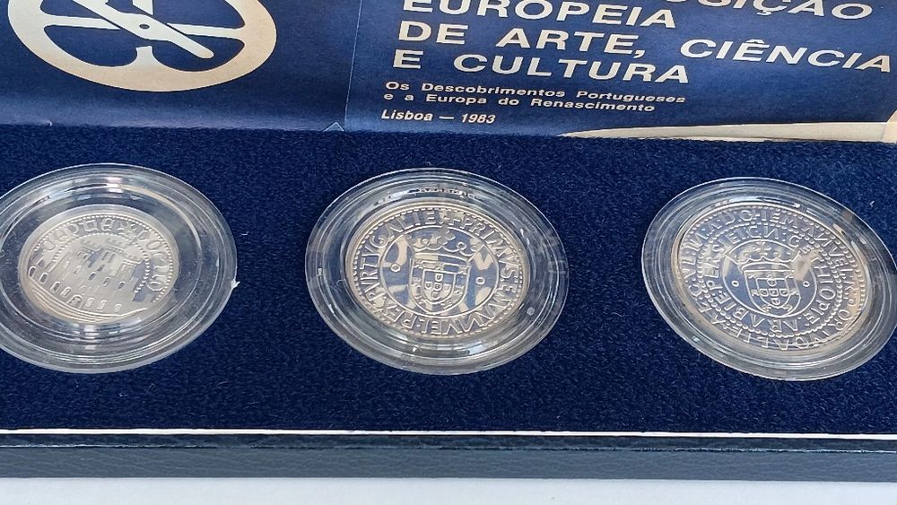 Colecção completa da XVll, prata prof