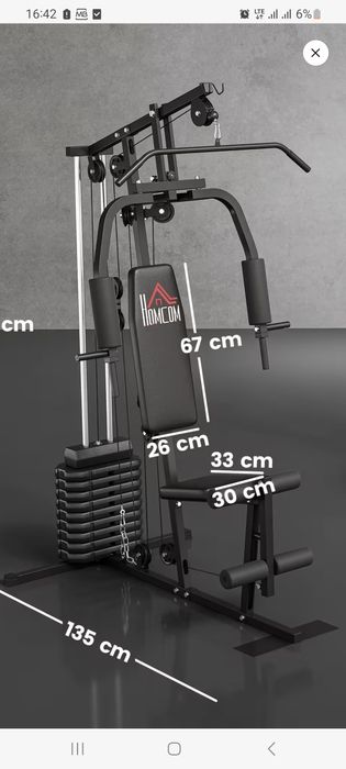 HomCom Exercise Machine458971964034918401