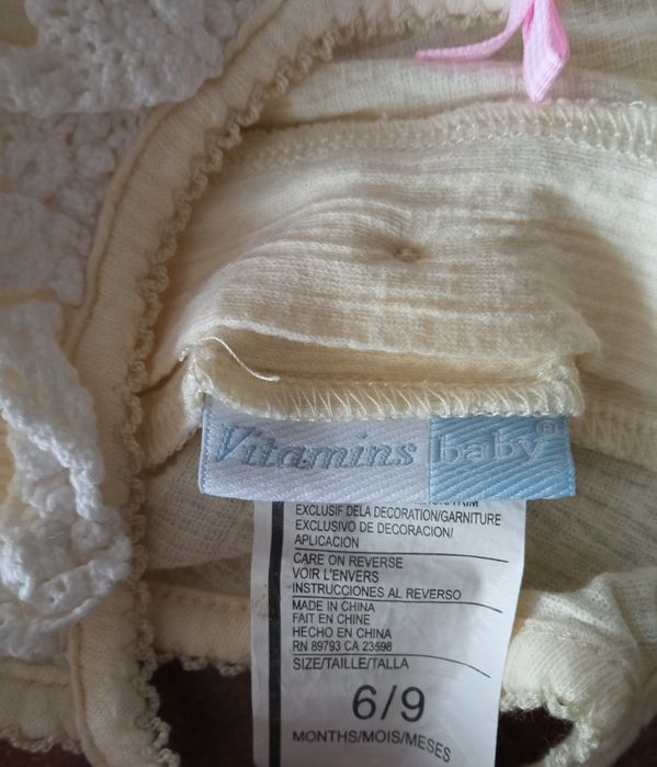 Rampers, body, sukienka, 6-9M, paka