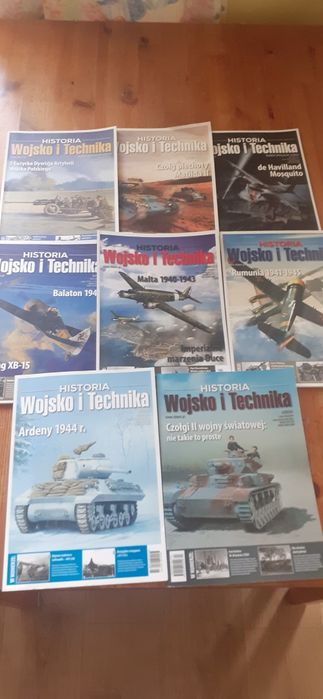 Historia Wojsko i Technika komplet 8 numerów  lub pojedyncze sztuki