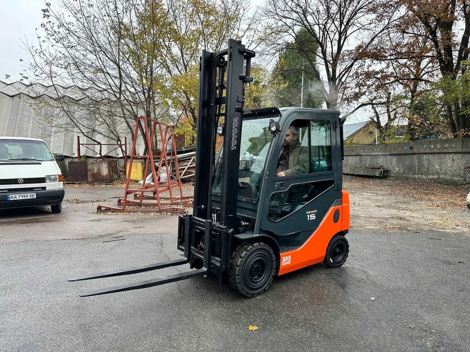 TOYOTA 06-8 FGF 15 газовий навантажувач, кара, погрузчик