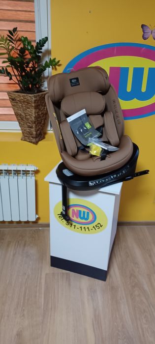 Nowy fotelik samochodowy obrotowy isofix SKLEP NW