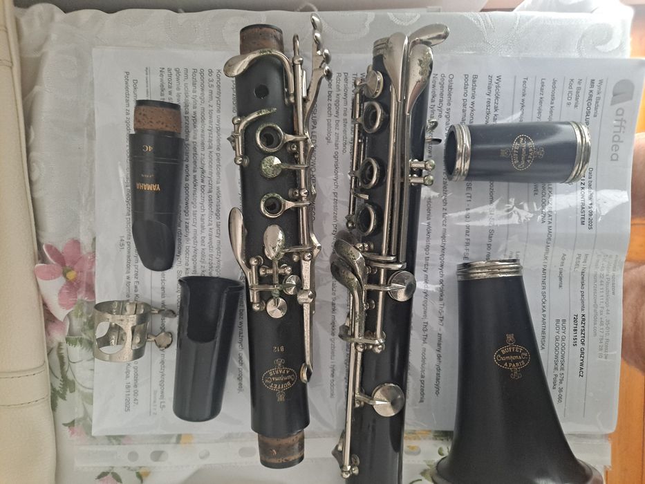 Witam sprzedam klarnet firmy Buffet