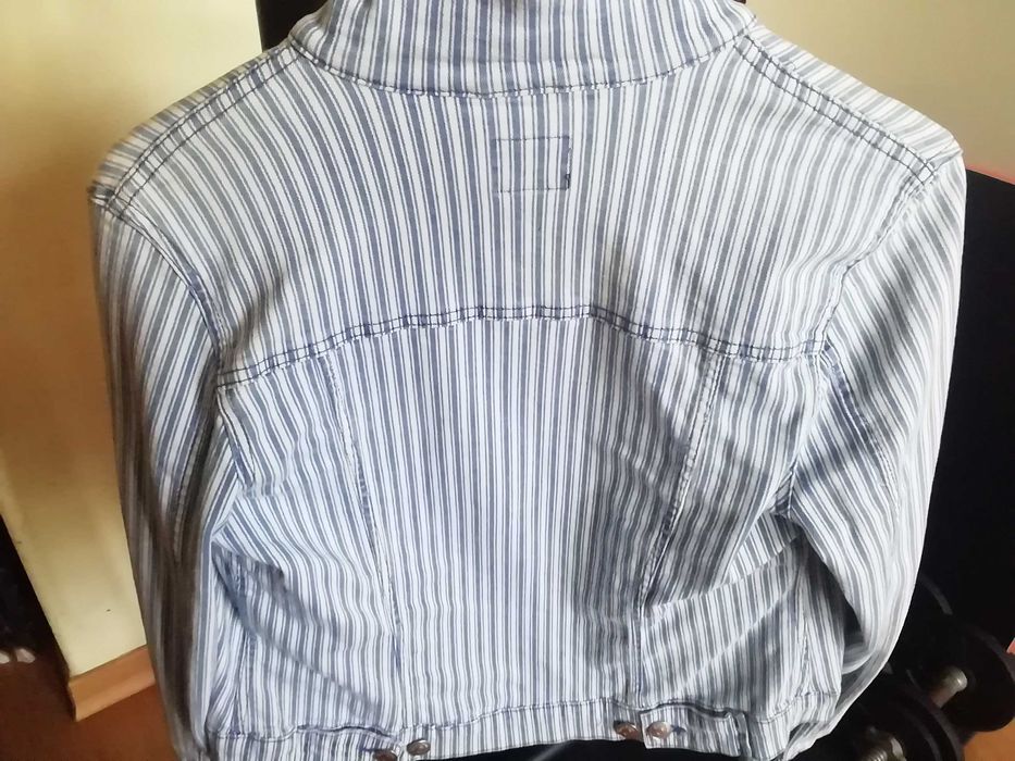 Blusão às riscas ganaga