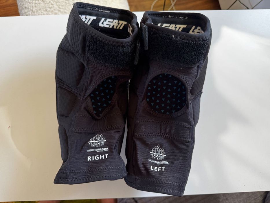 Наколінники LEATT 3DF 5.0 Knee Guard [White] (велосипед, мотоцикл, самокат, ролики тощо)