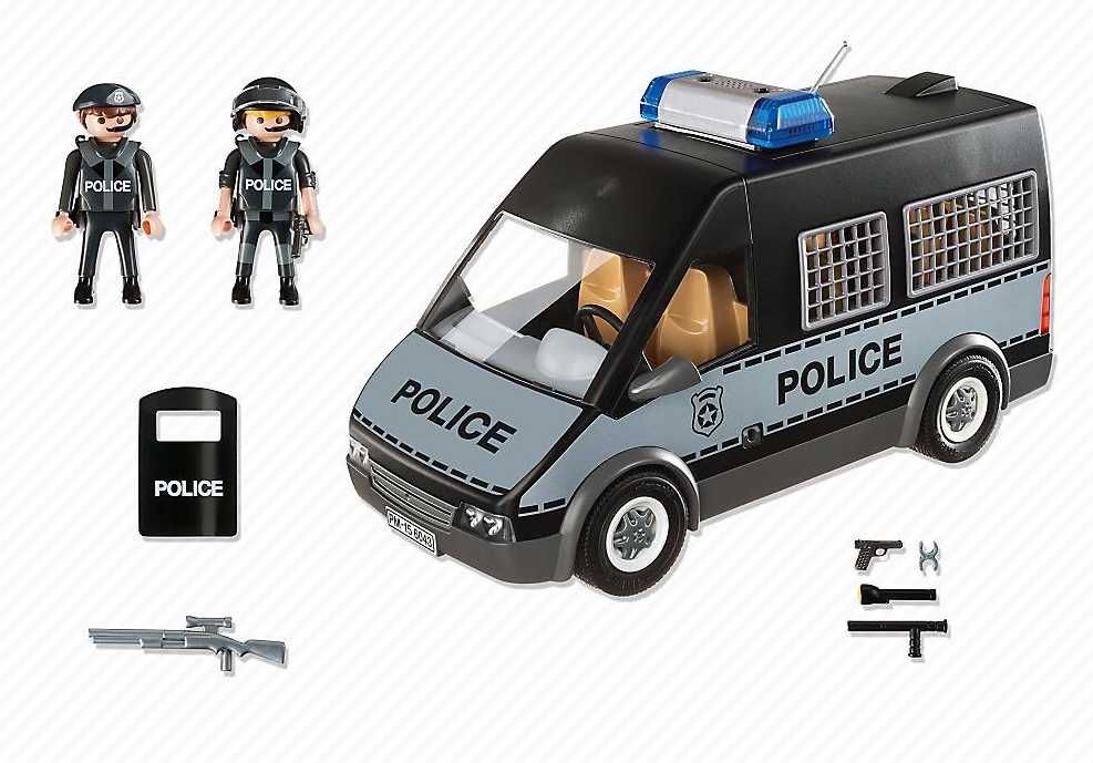 Playmobil  Samochód brygady policyjnej Prezent policja