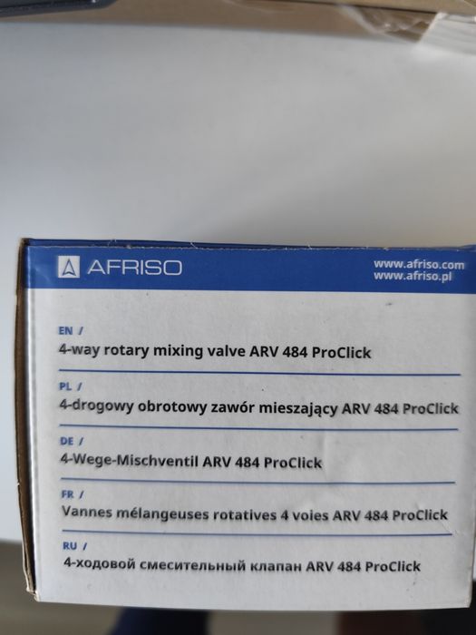 Obrotowy zawór mieszający afriso