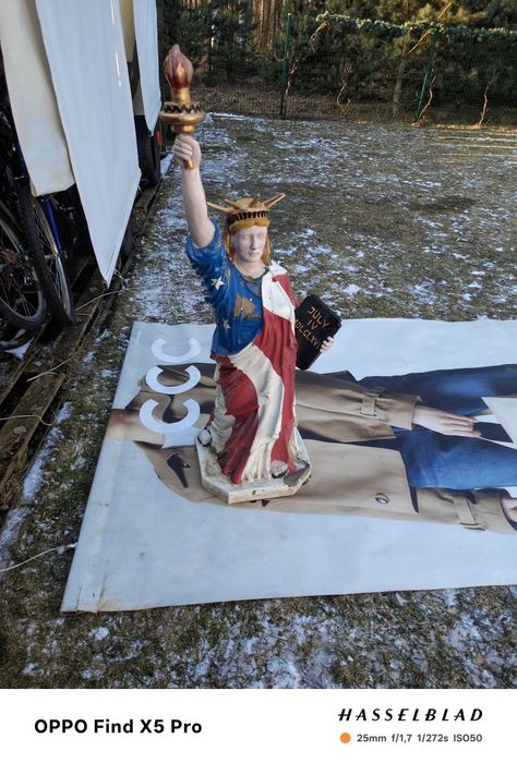 Sprzedam figurę ogrodowa statua wolnosci