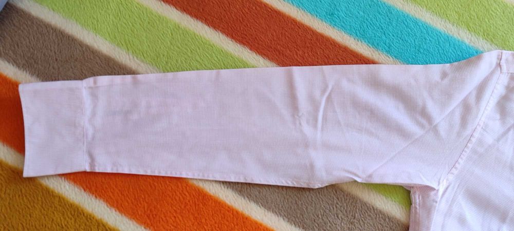 Camisa Rosa Homem - Milano | Tamanho S | Slim Fit [Nova]