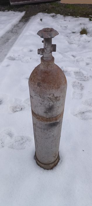 Gaśnica śniegowa na CO2  migomat butla