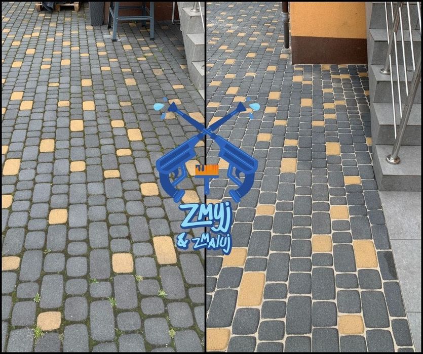 Malowanie DACHÓW Mycie Elewacji MYCIE kostki brukowej