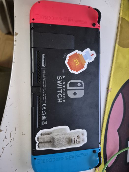 Konsola Nintendo Switch v1 blue&red plus dodatki