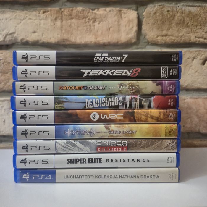 Uncharted kolekcja 3 gry na 1 cd ps4 i ps5 playstation