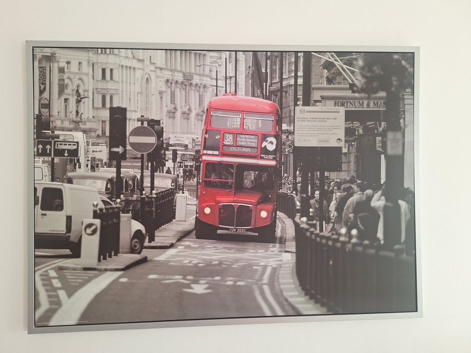 Quadro Londres -  1,40m X 1m