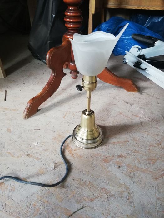 Lampa stara mosiężna LOFT