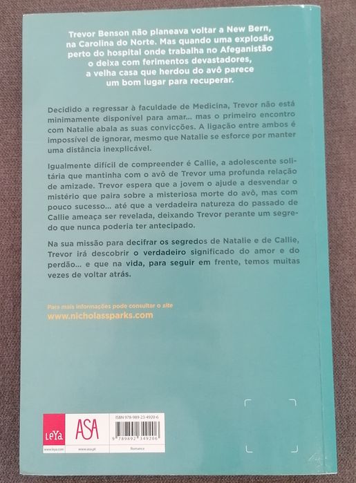O Regresso de Nicholas Sparks