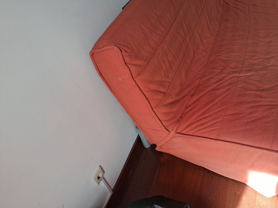 Sofa cama de três lugares de clik