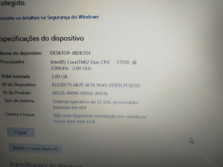 Asus F3S - C/ Win 10