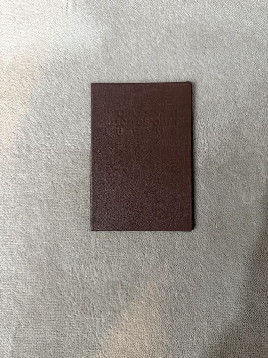 Legitymacja PKP, PKS  z PRL-u, pusta. Cena za sztukę.