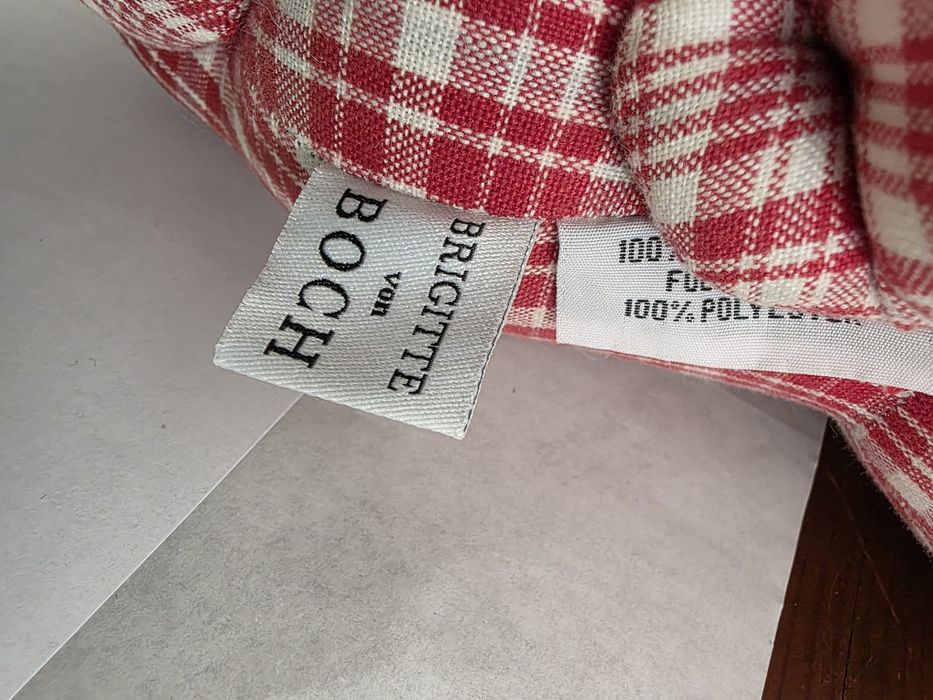 Urso decorativo Brigitte von Boch em tecido 100% algodão