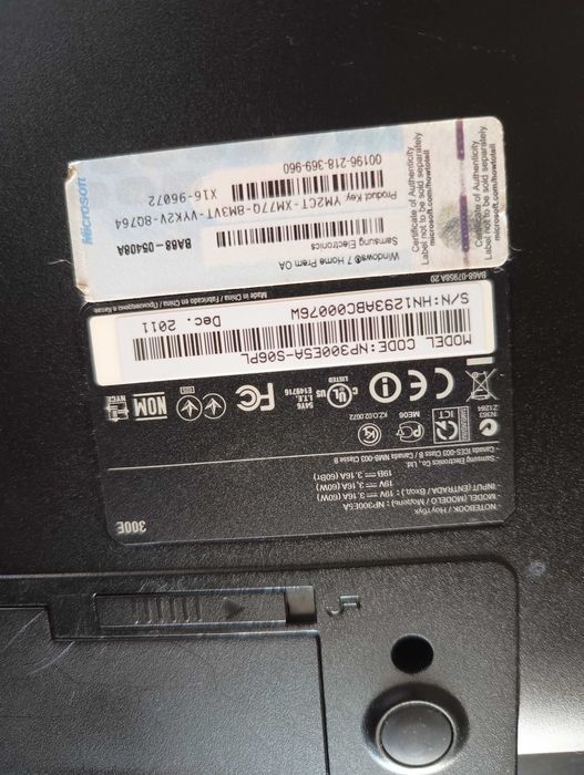 laptop samsung NP300E5A
