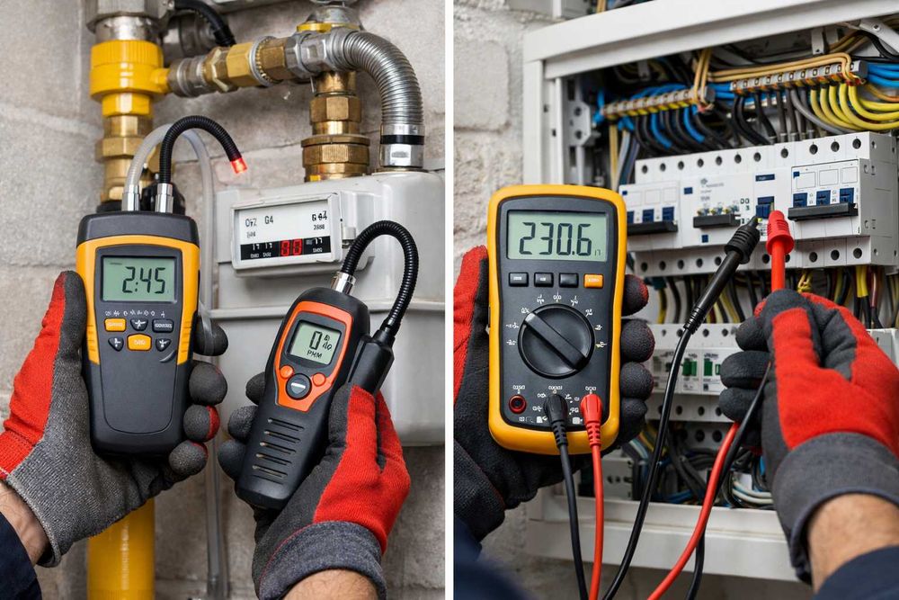 WYKONUJĘ PRZEGLMIARY INSTALACJI Elektrycznych oraz gazowych