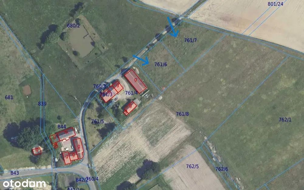 Witoszyn gm. Wymiarki - działki na sprzedaż - 1498 m2 oraz 1952 m2