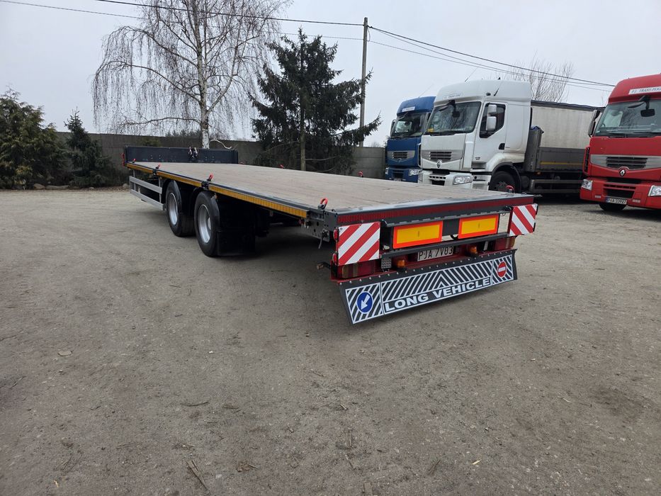 Przyczepa tandem niskopodwozie SAMRO