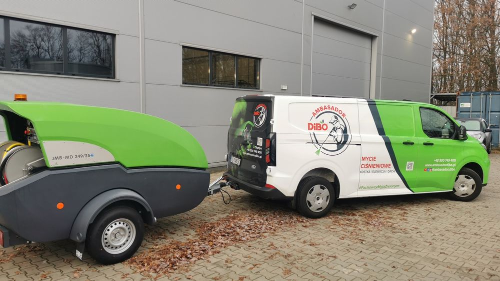 Mycie ciśnieniowe - Kostka | Elewacja | Dach - Ambasador DiBO Olsztyn